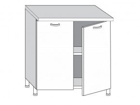 2.80.2 Шкаф-стол на 800мм с 2-мя дверцами в Невьянске - nevyansk.magazinmebel.ru | фото