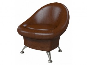 Банкетка-кресло 6-5104 коричневая в Невьянске - nevyansk.magazinmebel.ru | фото