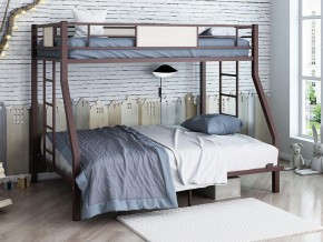 Двухъярусная кровать Гранада 140 коричневый в Невьянске - nevyansk.magazinmebel.ru | фото