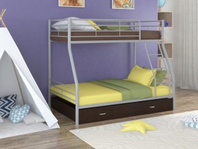 Двухъярусная кровать Гранада 2 Я Серая в Невьянске - nevyansk.magazinmebel.ru | фото - изображение 1
