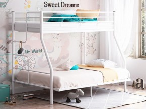Двухъярусная кровать Гранада-3 140 белый в Невьянске - nevyansk.magazinmebel.ru | фото