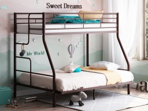 Двухъярусная кровать Гранада-3 140 коричневый в Невьянске - nevyansk.magazinmebel.ru | фото - изображение 1