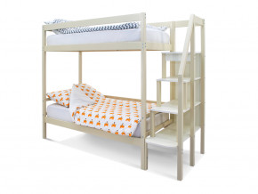 Двухъярусная кровать Svogen бежевый в Невьянске - nevyansk.magazinmebel.ru | фото - изображение 1