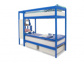 Двухъярусная кровать Svogen с ящиками синий в Невьянске - nevyansk.magazinmebel.ru | фото - изображение 5