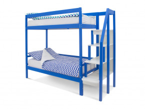 Двухъярусная кровать Svogen синий в Невьянске - nevyansk.magazinmebel.ru | фото - изображение 1