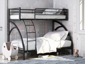 Двухъярусная кровать Виньола 2 Черная в Невьянске - nevyansk.magazinmebel.ru | фото - изображение 1