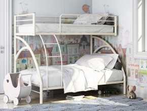 Двухъярусная кровать Виньола 2 слоновая кость в Невьянске - nevyansk.magazinmebel.ru | фото - изображение 1