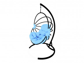 Кокон Веер без ротанга голубая подушка в Невьянске - nevyansk.magazinmebel.ru | фото - изображение 1