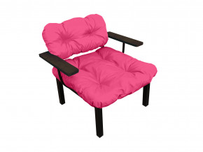 Кресло Дачное розовая подушка в Невьянске - nevyansk.magazinmebel.ru | фото