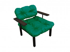 Кресло Дачное зелёная подушка в Невьянске - nevyansk.magazinmebel.ru | фото - изображение 1