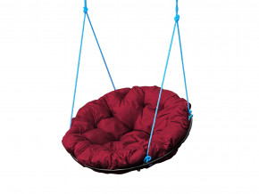 Кресло Папасан подвесное бордовая подушка в Невьянске - nevyansk.magazinmebel.ru | фото