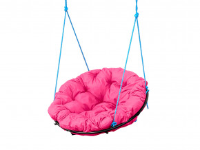 Кресло Папасан подвесное розовая подушка в Невьянске - nevyansk.magazinmebel.ru | фото