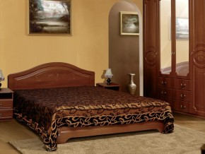 Кровать 1600 Ивушка 5 темная в Невьянске - nevyansk.magazinmebel.ru | фото