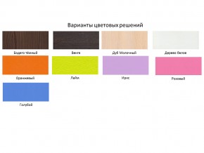 Кровать чердак Кадет 1 с лестницей Белое дерево-Голубой в Невьянске - nevyansk.magazinmebel.ru | фото - изображение 2