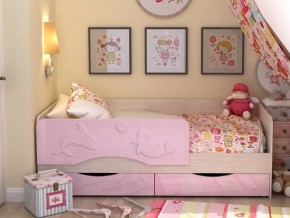 Кровать детская Алиса КР 812 розовая 1600 в Невьянске - nevyansk.magazinmebel.ru | фото