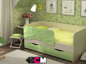 Кровать детская Алиса КР 812 зеленая 1600 в Невьянске - nevyansk.magazinmebel.ru | фото