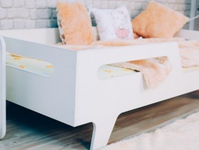 Кровать детская Бэби белая в Невьянске - nevyansk.magazinmebel.ru | фото - изображение 2