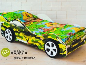 Кровать детская машина Хаки в Невьянске - nevyansk.magazinmebel.ru | фото - изображение 2