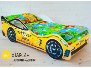 Кровать детская машина Такси в Невьянске - nevyansk.magazinmebel.ru | фото