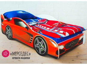 Кровать детская машинка Мерседес в Невьянске - nevyansk.magazinmebel.ru | фото - изображение 1