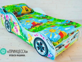 Кровать детская машинка Принцесса в Невьянске - nevyansk.magazinmebel.ru | фото - изображение 1
