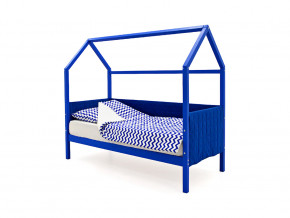 Кровать-домик мягкий Svogen синий в Невьянске - nevyansk.magazinmebel.ru | фото