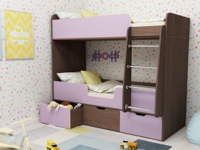 Кровать двухъярусная Малыш двойняшка бодега-ирис в Невьянске - nevyansk.magazinmebel.ru | фото
