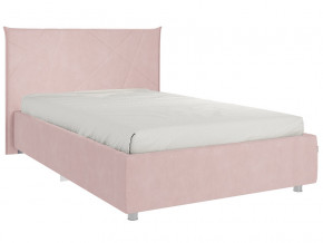 Кровать Квест 1200 велюр нежно-розовый в Невьянске - nevyansk.magazinmebel.ru | фото