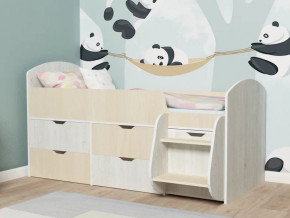 Кровать Малыш-7 Винтербер-Дуб в Невьянске - nevyansk.magazinmebel.ru | фото - изображение 1