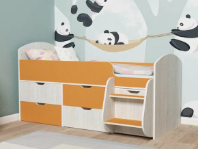Кровать Малыш-7 Винтербер-Оранжевый в Невьянске - nevyansk.magazinmebel.ru | фото