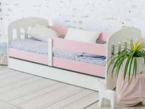 Кровать Малыш с ящиком розовый в Невьянске - nevyansk.magazinmebel.ru | фото