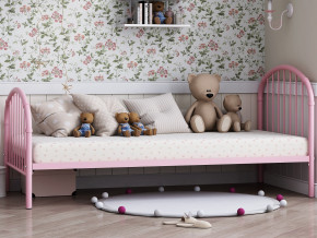 Кровать металлическая Эвора-1 Розовый в Невьянске - nevyansk.magazinmebel.ru | фото - изображение 1