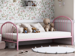 Кровать металлическая Эвора Розовый в Невьянске - nevyansk.magazinmebel.ru | фото - изображение 1