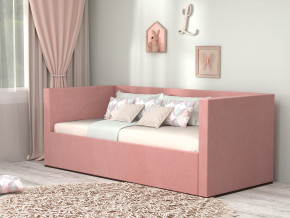 Кровать мягкая с подъёмным механизмом арт. 030 розовый в Невьянске - nevyansk.magazinmebel.ru | фото