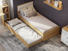 Кровать одинарная Милан выкатная с настилом в Невьянске - nevyansk.magazinmebel.ru | фото