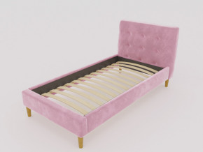 Кровать Пайли 900 розовый в Невьянске - nevyansk.magazinmebel.ru | фото