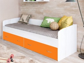 Кровать с выкатными ящиками Винтерберг, оранжевый в Невьянске - nevyansk.magazinmebel.ru | фото