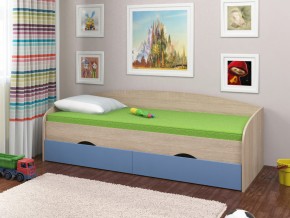 Кровать Соня 2 сонома-голубой в Невьянске - nevyansk.magazinmebel.ru | фото