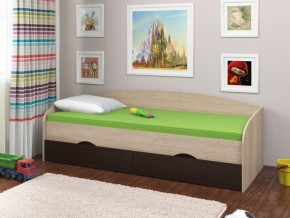 Кровать Соня 2 сонома-венге в Невьянске - nevyansk.magazinmebel.ru | фото