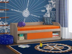 Кровать Соня 4 сонома-оранжевый в Невьянске - nevyansk.magazinmebel.ru | фото