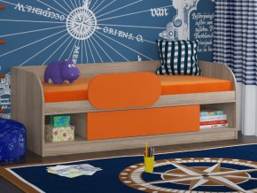 Кровать Соня 4 сонома-оранжевый в Невьянске - nevyansk.magazinmebel.ru | фото - изображение 3