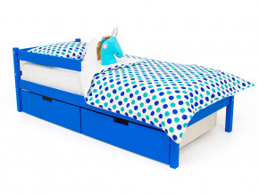 Кровать Svogen classic с ящиками и бортиком синий в Невьянске - nevyansk.magazinmebel.ru | фото