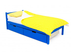 Кровать Svogen classic с ящиками синий в Невьянске - nevyansk.magazinmebel.ru | фото