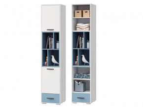 Шкаф для книг с 2 дверками и 1 ящиком Стич в Невьянске - nevyansk.magazinmebel.ru | фото