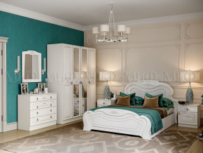 Спальня Александрина белая глянцевая в Невьянске - nevyansk.magazinmebel.ru | фото - изображение 1
