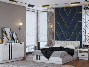 Спальня Магнолия белая в Невьянске - nevyansk.magazinmebel.ru | фото