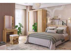 Спальня Виктория-1 дуб крафт золотой в Невьянске - nevyansk.magazinmebel.ru | фото - изображение 1
